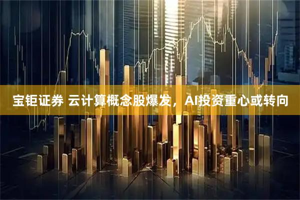 宝钜证券 云计算概念股爆发,AI投资重心或转向